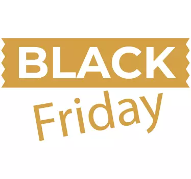 Shop window sticker sales event announcement - TenStickers