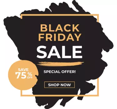 Shop window sticker sale promotion banner - TenStickers