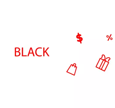 Sales sticker shopping event showcase - TenStickers