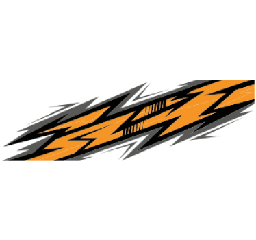 Sport car decal wrap design car sticker - TenStickers