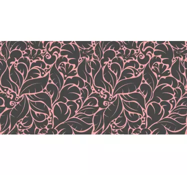 Floral vintage pattern decals for furniture - TenStickers