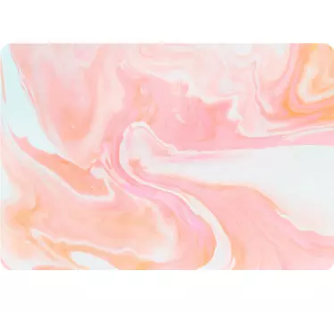 Pink marble for  laptop stickers - TenStickers