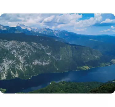 Laptop skin breathtaking mountain landscape - TenStickers