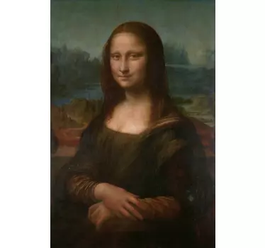 Mona Lisa Wall Mural sticker - TenStickers