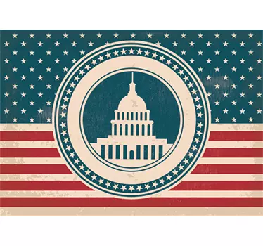 Three Domes Wall Mural - TenStickers