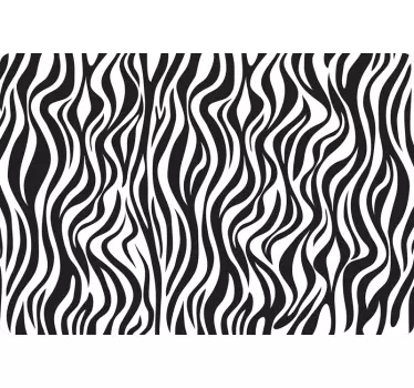 Zebra Background laptop stickers - TenStickers