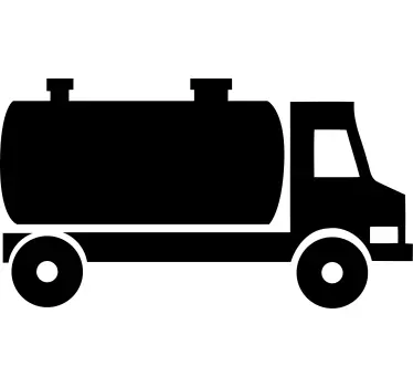 Oil Tanker truck toy decal - TenStickers