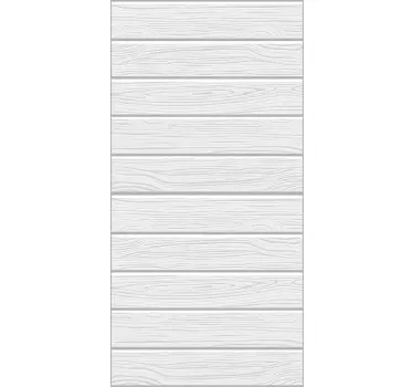 Recycling decal for bin wood effect panel - TenStickers