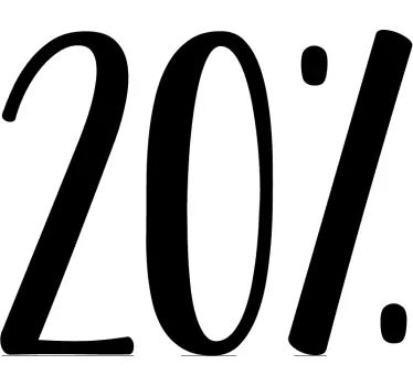 Sales sticker for discount offer display - TenStickers