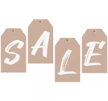Sales suspended labels sales sticker - TenStickers