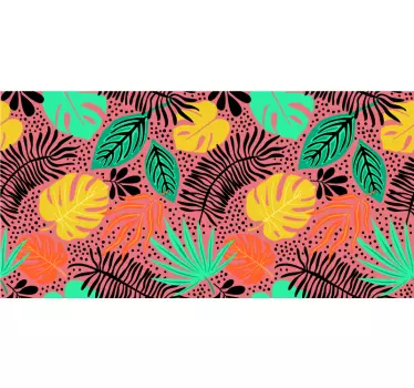Plant sticker lively foliage elements - TenStickers