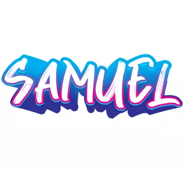 Bright Custom Graffiti urban decal - TenStickers