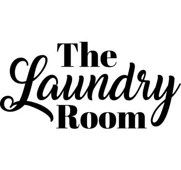 The Laundry Room Home decal - TenStickers
