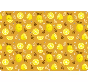Cheerful lemon concept laptop skin - TenStickers