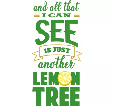 Quote sticker and everything i can do - TenStickers