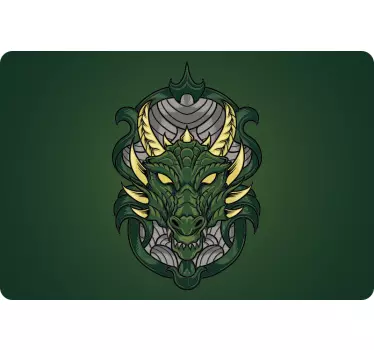 Laptop skin mythical dragon emblem - TenStickers
