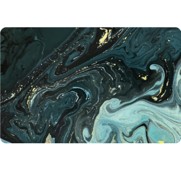 Laptop skin with flowing whirl design - TenStickers