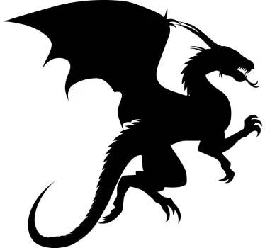 Dragon helmet motorbike sticker - TenStickers