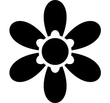 Floral sun bike bike decal - TenStickers