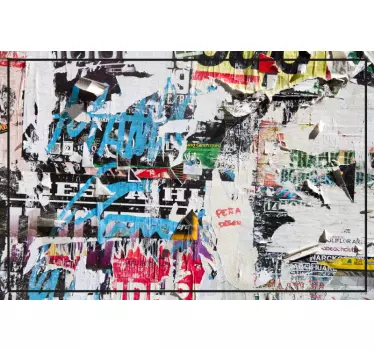 Urban graffiti style laptop decal - TenStickers