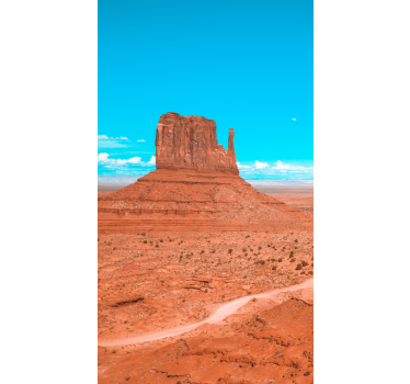 Monument Valley Landscape fridge sticker - TenStickers