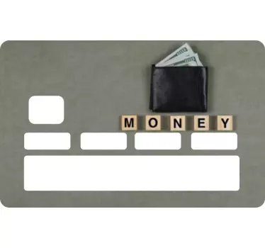 Business financial concept bank card sticker - TenStickers