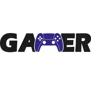 Video game sticker gamer control design - TenStickers
