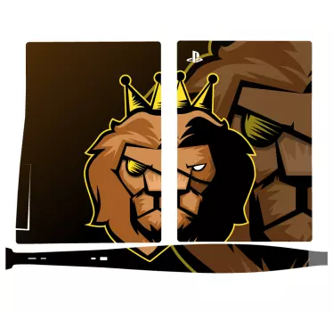 Ps4 skin with lion king artwork - TenStickers