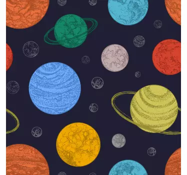 Kallax Planex design decals for furniture - TenStickers