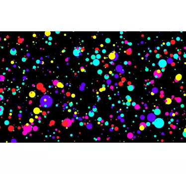 Colors kallax explosions decals for furniture - TenStickers