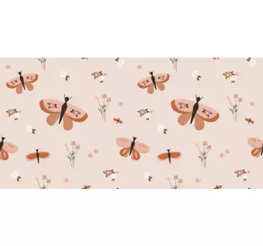 Kallax butterfly decals for furniture - TenStickers