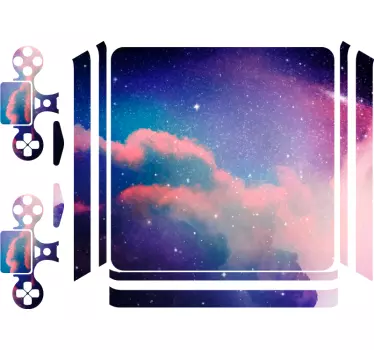 Ps4 skin celestial cloud design - TenStickers