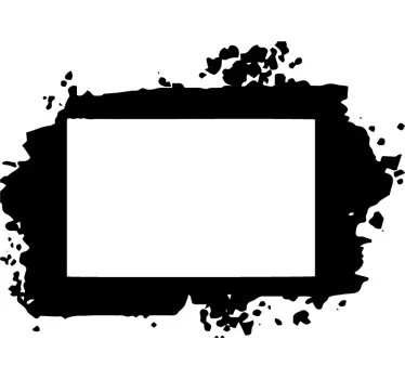 Splash frames frame stickers for walls - TenStickers