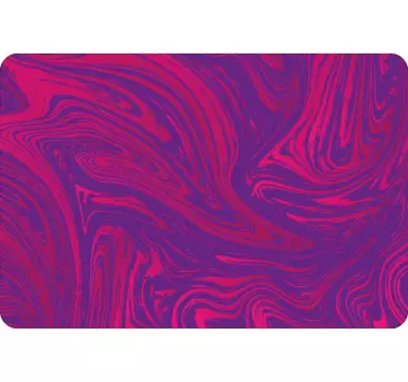 Laptop skin with swirling color patterns - TenStickers