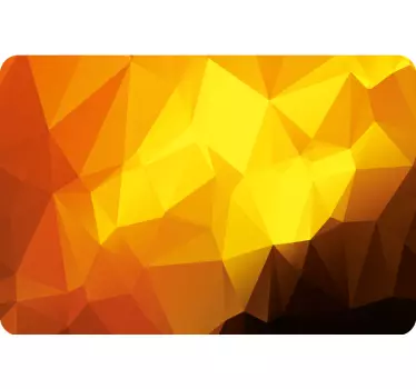 Laptop skin geometric color explosion - TenStickers