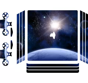 Ps4 skin cosmic universe view - TenStickers