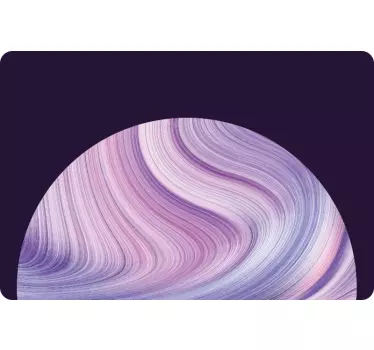 Laptop skin abstract wave design - TenStickers