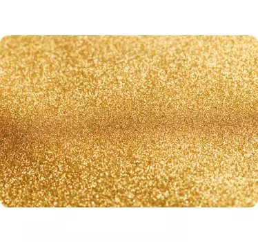 Laptop skin glittering gold surface - TenStickers