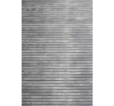 Wooden gray fridge decal - TenStickers