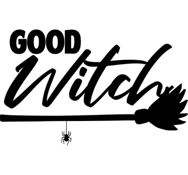 Quote sticker benevolent sorceress - TenStickers