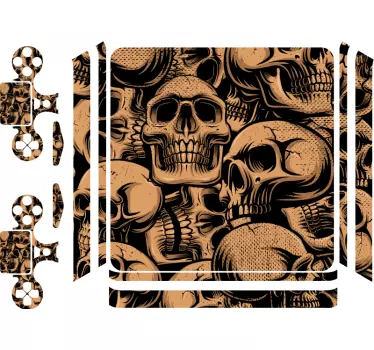 Ps4 skin skull collection - TenStickers