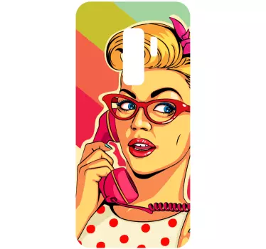 Samsung stickers retro telephone style - TenStickers
