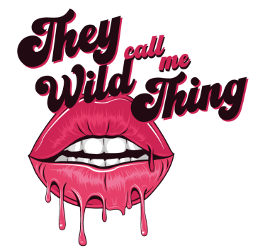 Lips Quote Graphic fridge sticker - TenStickers