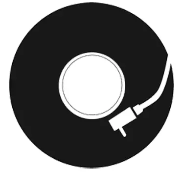 Record Vinyl MacBook & iPad Sticker - TenStickers