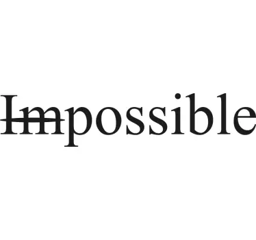 Challenging perceptions quote sticker - TenStickers