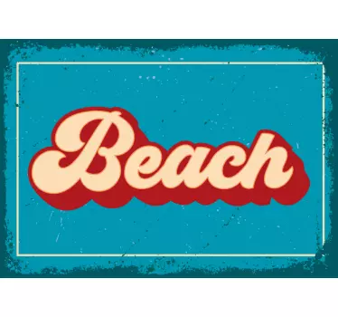 Laptop skin beach-themed decor - TenStickers