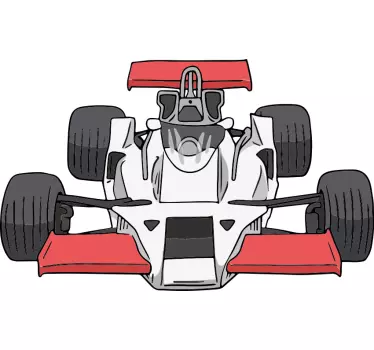 Silverstone Marlboro vintage retro wall sticker - TenStickers