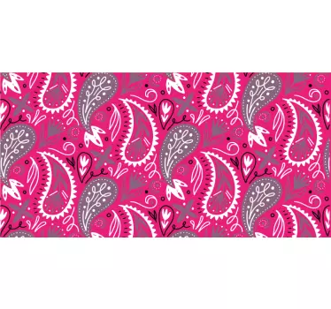 Background bright pink decals for furniture - TenStickers