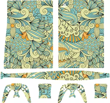 Ps4 skin whimsical nature designs - TenStickers