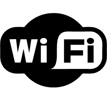 Wifi logo sticker - TenStickers